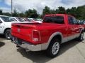 2014 Flame Red Ram 1500 Laramie Quad Cab 4x4  photo #6