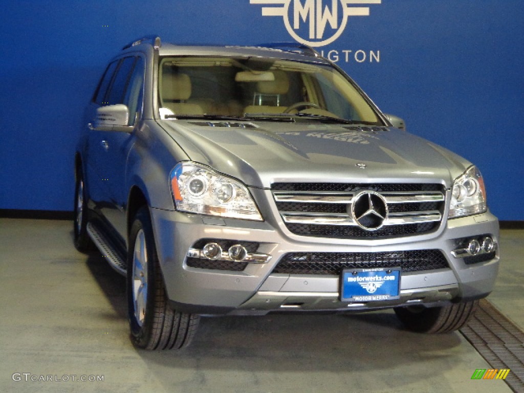 2011 GL 450 4Matic - Palladium Silver Metallic / Cashmere photo #1