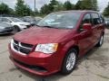 Deep Cherry Red Crystal Pearl 2014 Dodge Grand Caravan SXT Exterior