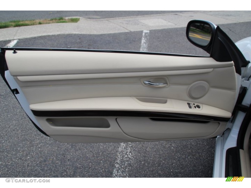 2011 3 Series 328i xDrive Coupe - Alpine White / Cream Beige photo #9