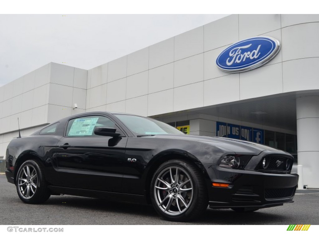 Black 2014 Ford Mustang GT Premium Coupe Exterior Photo #84590581