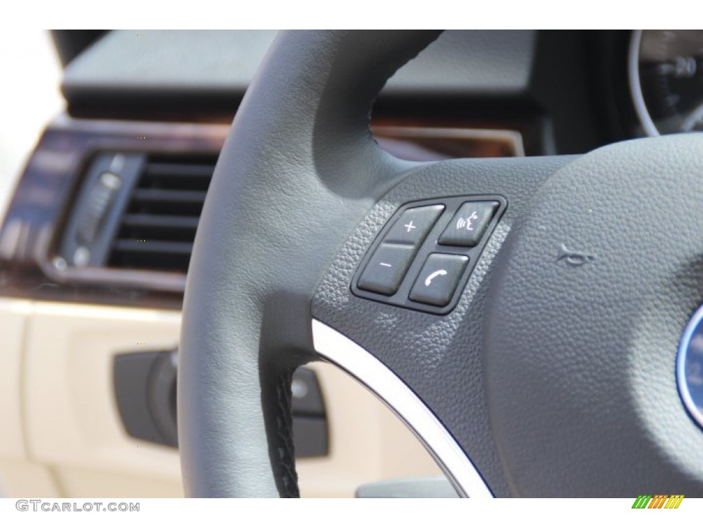 2011 3 Series 328i xDrive Coupe - Alpine White / Cream Beige photo #17
