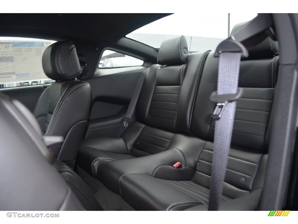 2014 Mustang GT Premium Coupe - Black / Charcoal Black photo #7