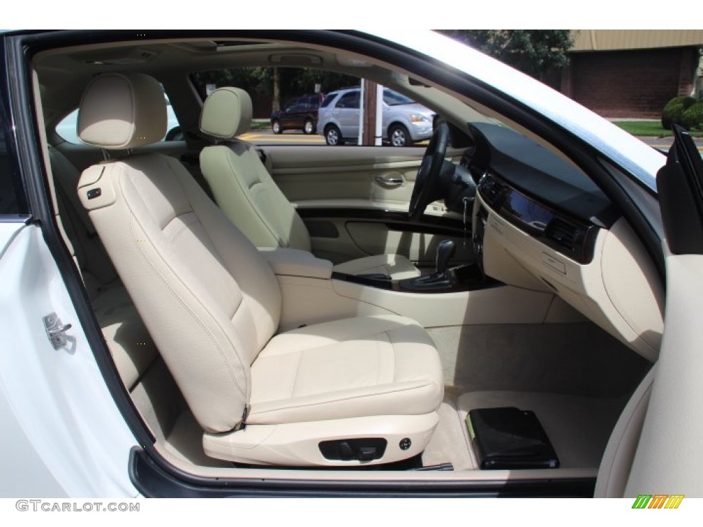 2011 3 Series 328i xDrive Coupe - Alpine White / Cream Beige photo #26