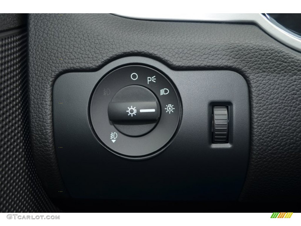 2014 Mustang GT Premium Coupe - Black / Charcoal Black photo #15