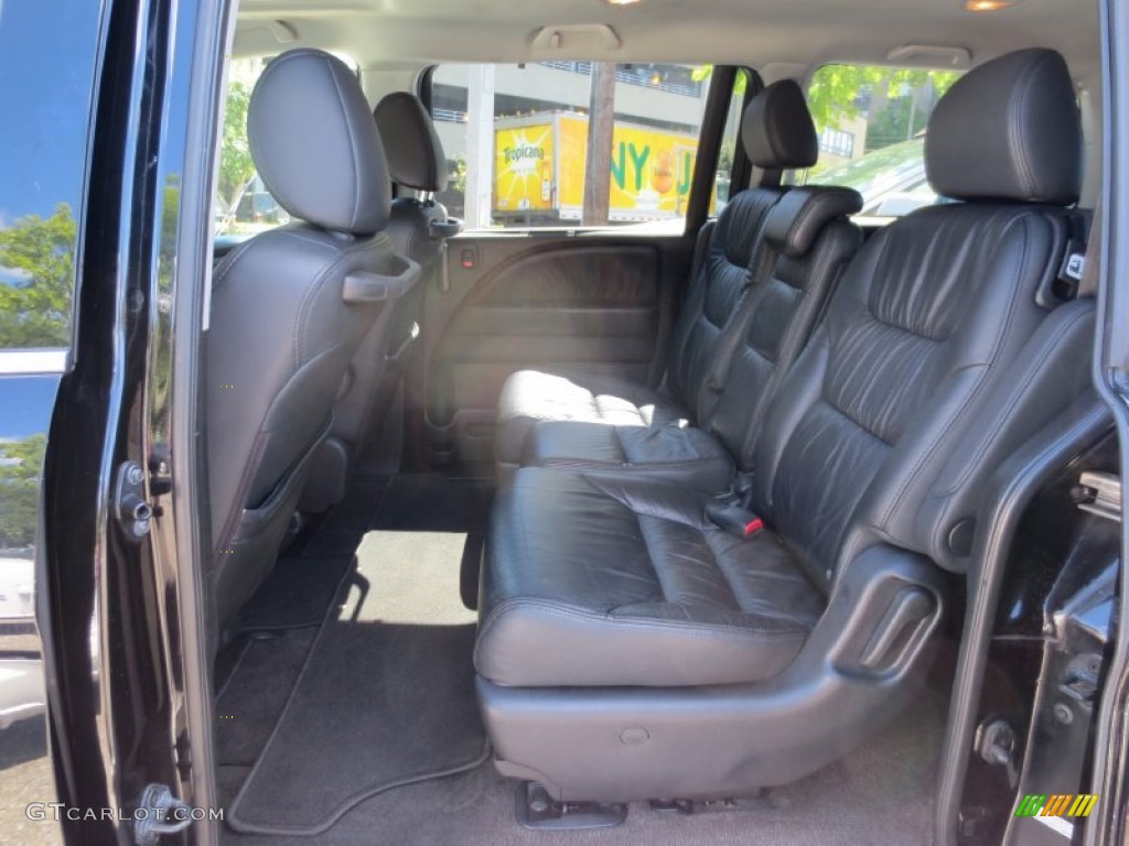 2009 Honda Odyssey Touring Rear Seat Photos