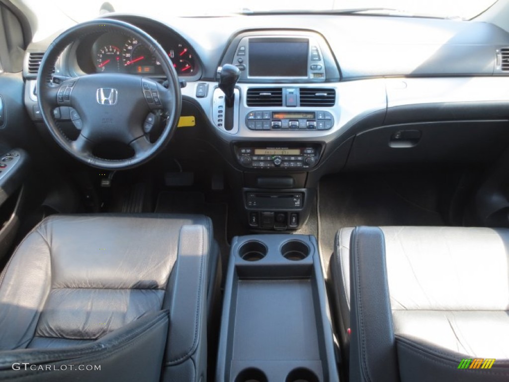 2009 Honda Odyssey Touring Gray Dashboard Photo #84591310