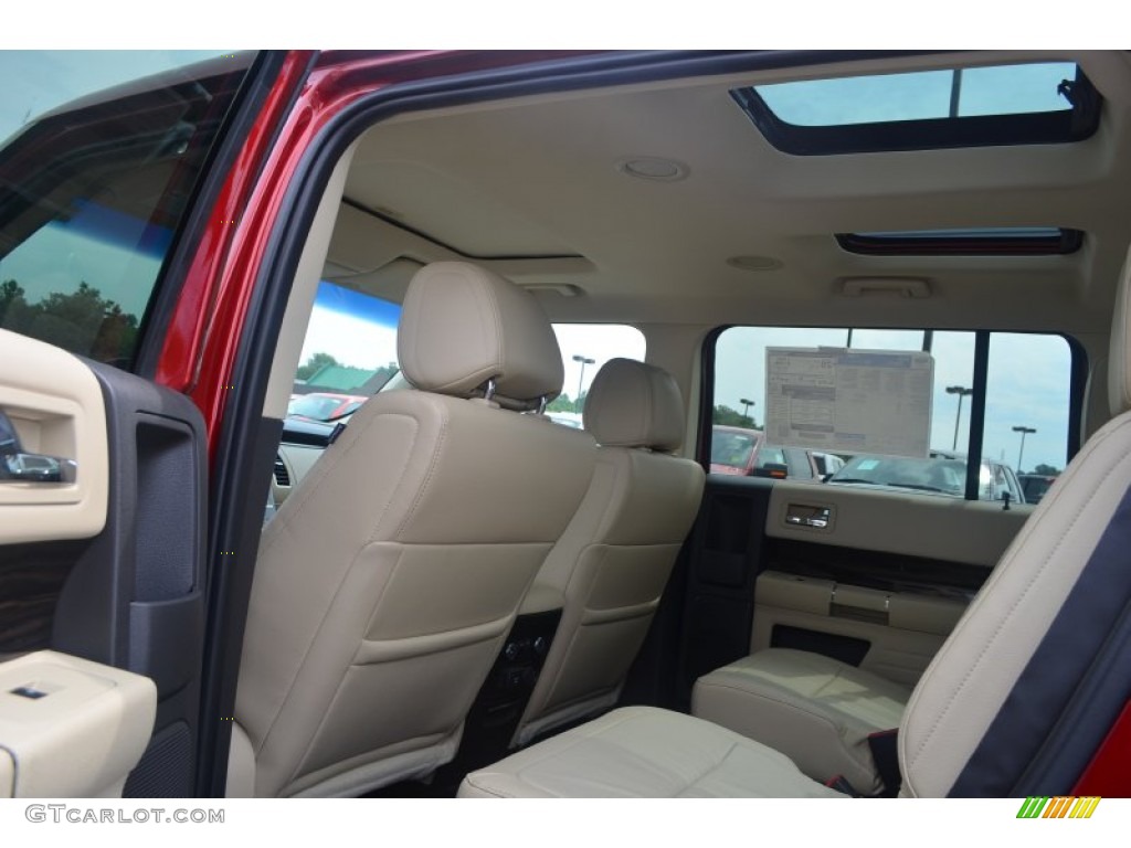 2014 Ford Flex SEL Rear Seat Photo #84591589