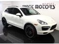 2011 Sand White Porsche Cayenne Turbo  photo #7