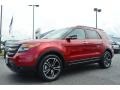 2014 Ruby Red Ford Explorer Sport 4WD  photo #3