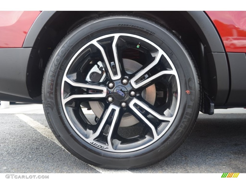 2014 Ford Explorer Sport 4WD Wheel Photo #84592387