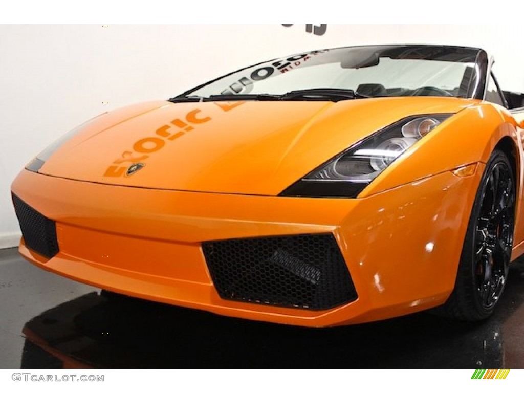 2008 Gallardo Spyder - Arancio Borealis (Orange) / Nero Perseus/Arancio Leonis photo #18