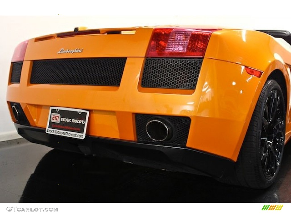 2008 Gallardo Spyder - Arancio Borealis (Orange) / Nero Perseus/Arancio Leonis photo #19
