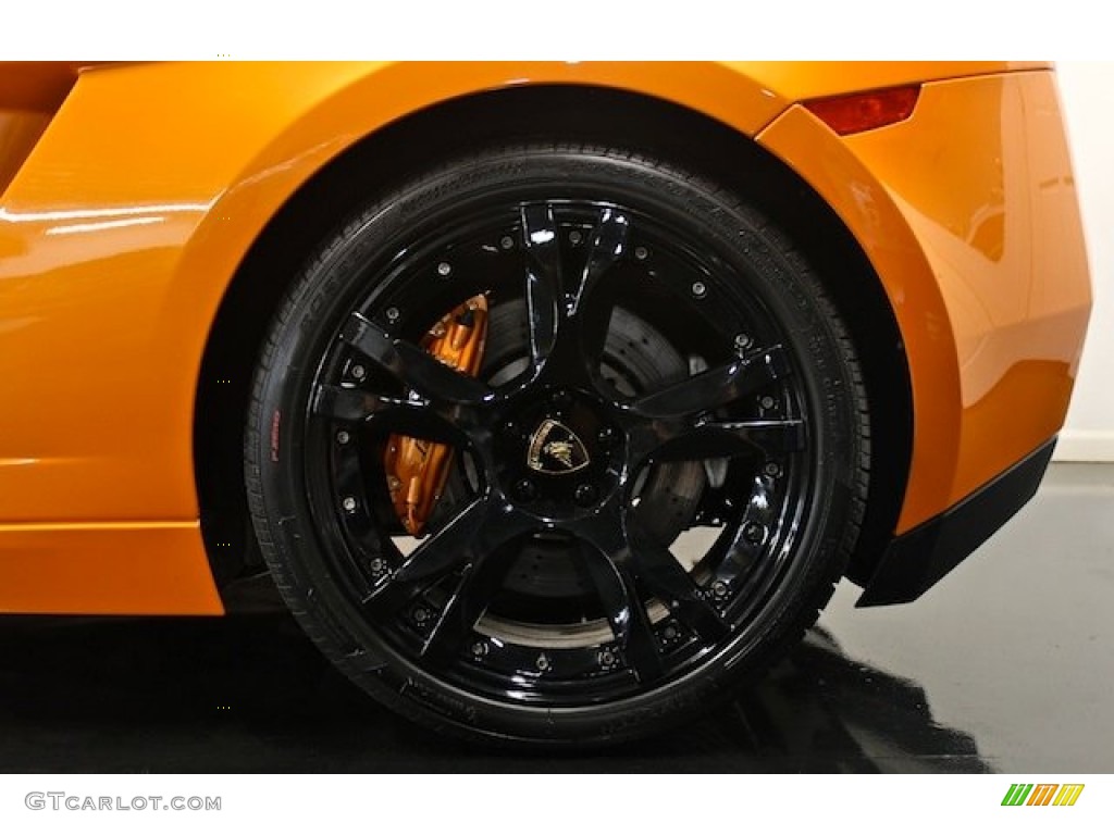 2008 Gallardo Spyder - Arancio Borealis (Orange) / Nero Perseus/Arancio Leonis photo #21