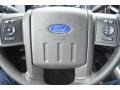 Black 2014 Ford F250 Super Duty Platinum Crew Cab 4x4 Steering Wheel