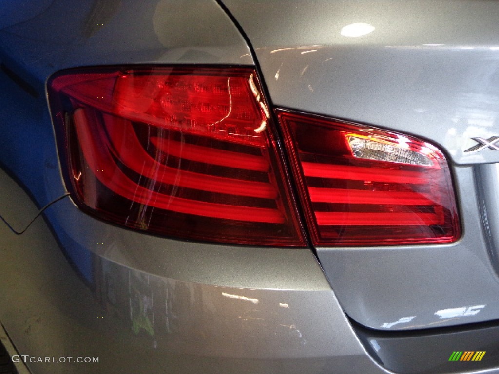 2013 5 Series 535i xDrive Sedan - Space Gray Metallic / Black photo #27