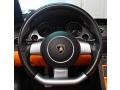 Nero Perseus/Arancio Leonis 2008 Lamborghini Gallardo Spyder Steering Wheel