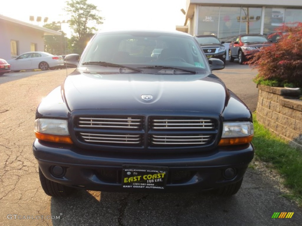 2003 Durango SXT 4x4 - Patriot Blue Pearlcoat / Dark Slate Gray photo #2