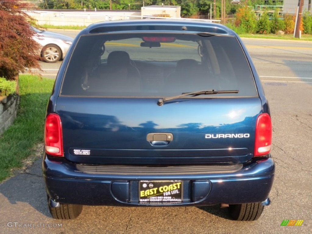 2003 Durango SXT 4x4 - Patriot Blue Pearlcoat / Dark Slate Gray photo #5