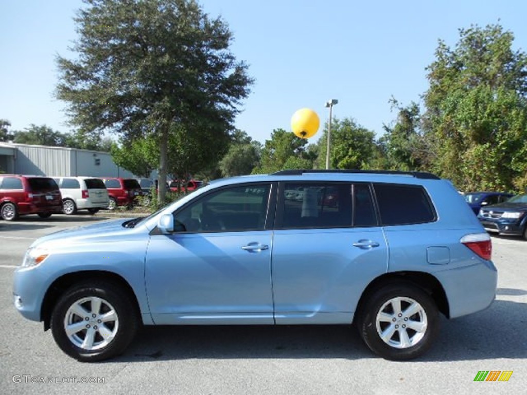 2010 Highlander  - Wave Line Blue Pearl / Ash photo #2