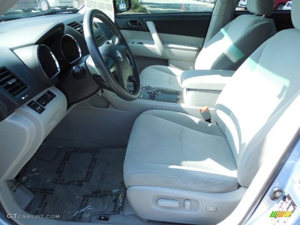 2010 Highlander  - Wave Line Blue Pearl / Ash photo #4