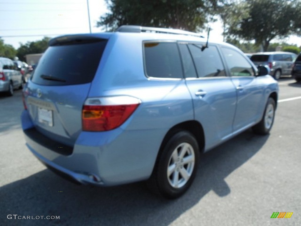 2010 Highlander  - Wave Line Blue Pearl / Ash photo #10