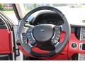 Duo-Tone Jet/Pimento 2012 Land Rover Range Rover Autobiography Steering Wheel