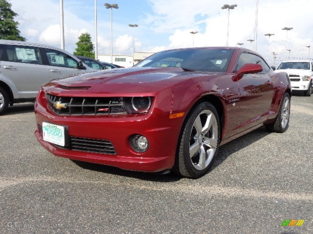 2010 Camaro SS/RS Coupe - Red Jewel Tintcoat / Black photo #1