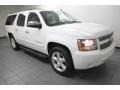 2008 Summit White Chevrolet Suburban 1500 LTZ  photo #8