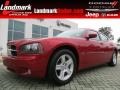 2009 Inferno Red Crystal Pearl Dodge Charger R/T  photo #1