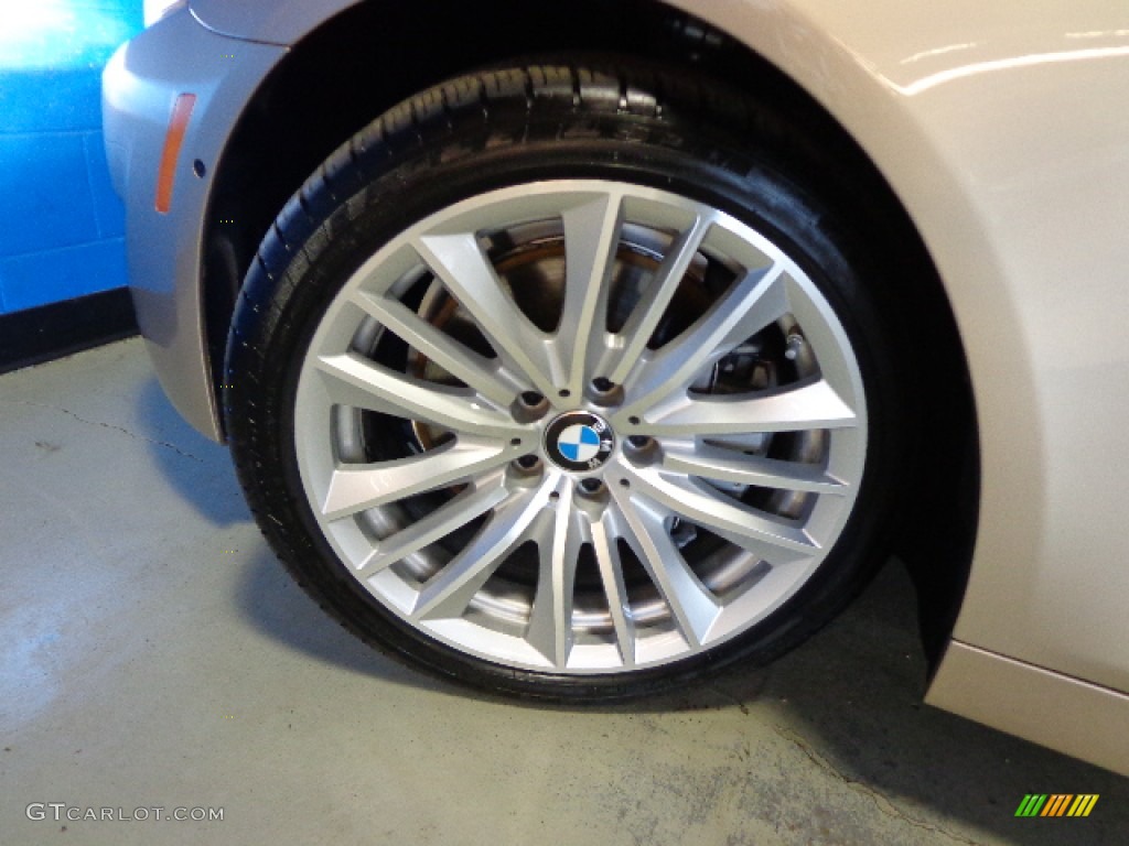 2012 5 Series 550i xDrive Sedan - Milano Beige Metallic / Venetian Beige photo #13
