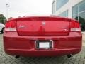 2009 Inferno Red Crystal Pearl Dodge Charger R/T  photo #4