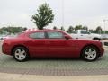 2009 Inferno Red Crystal Pearl Dodge Charger R/T  photo #6