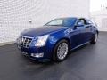 Opulent Blue Metallic 2012 Cadillac CTS 4 AWD Coupe Exterior