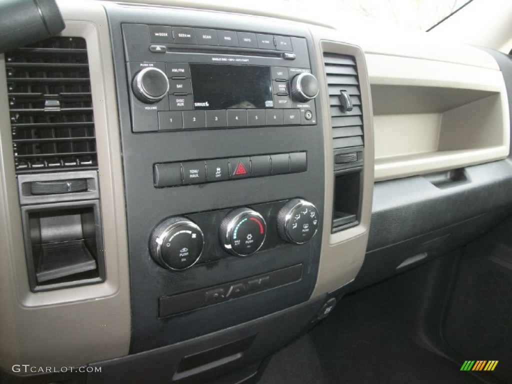 2012 Ram 1500 ST Quad Cab - Black / Dark Slate Gray/Medium Graystone photo #14