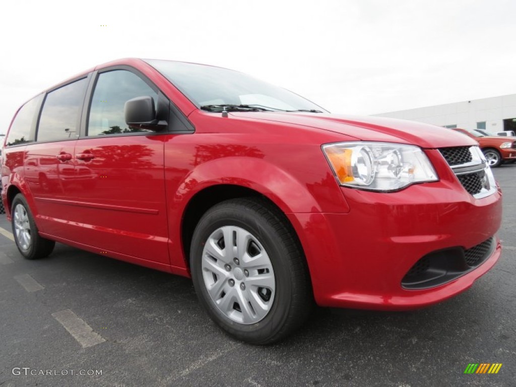 Redline 2-Coat Pearl 2014 Dodge Grand Caravan SE Exterior Photo #84597812