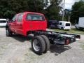 2014 Vermillion Red Ford F550 Super Duty XL Crew Cab 4x4 Chassis  photo #6