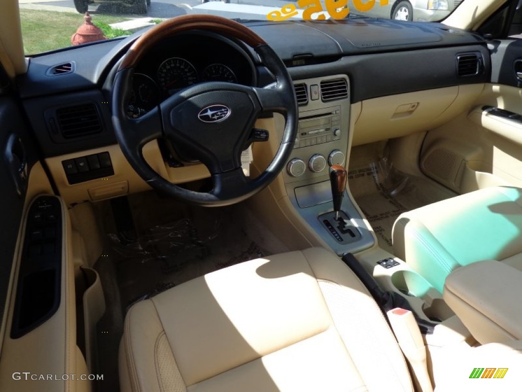 Desert Beige Interior 2008 Subaru Forester 2.5 X L.L.Bean Edition Photo #84599356