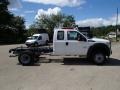 Oxford White 2014 Ford F550 Super Duty XL SuperCab 4x4 Chassis