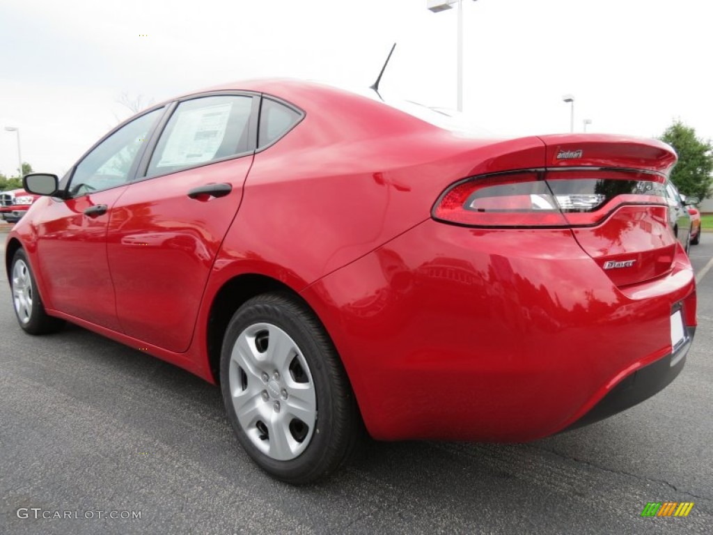 Redline 2-Coat Pearl 2013 Dodge Dart SE Exterior Photo #84599917
