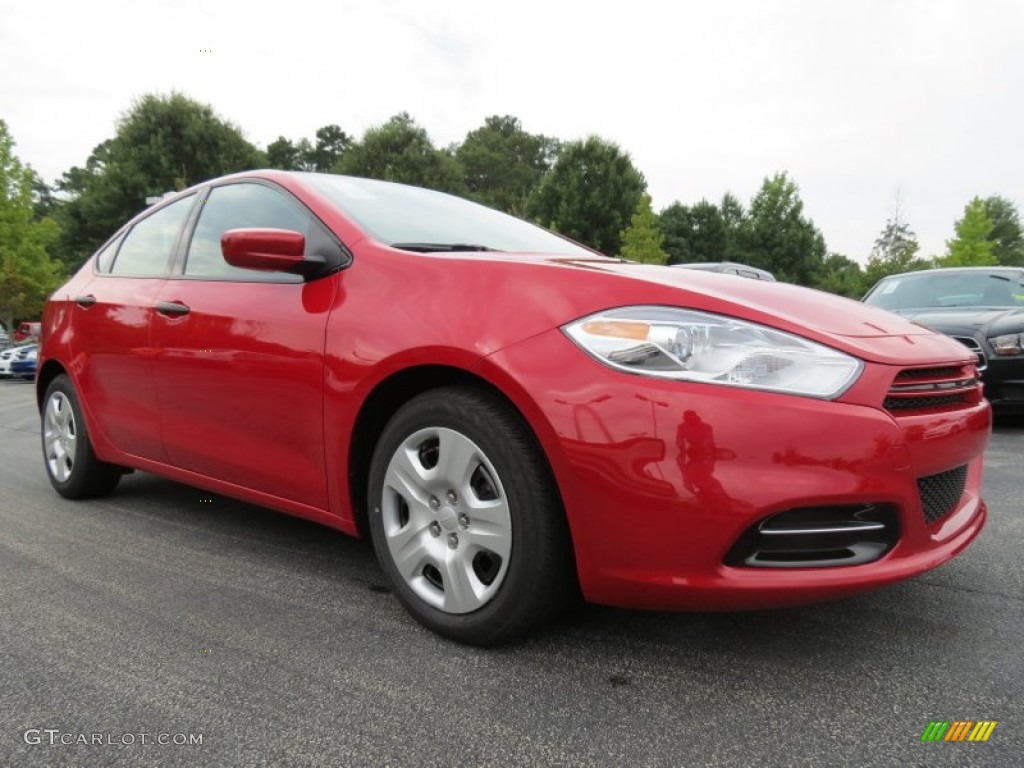 Redline 2-Coat Pearl 2013 Dodge Dart SE Exterior Photo #84599965