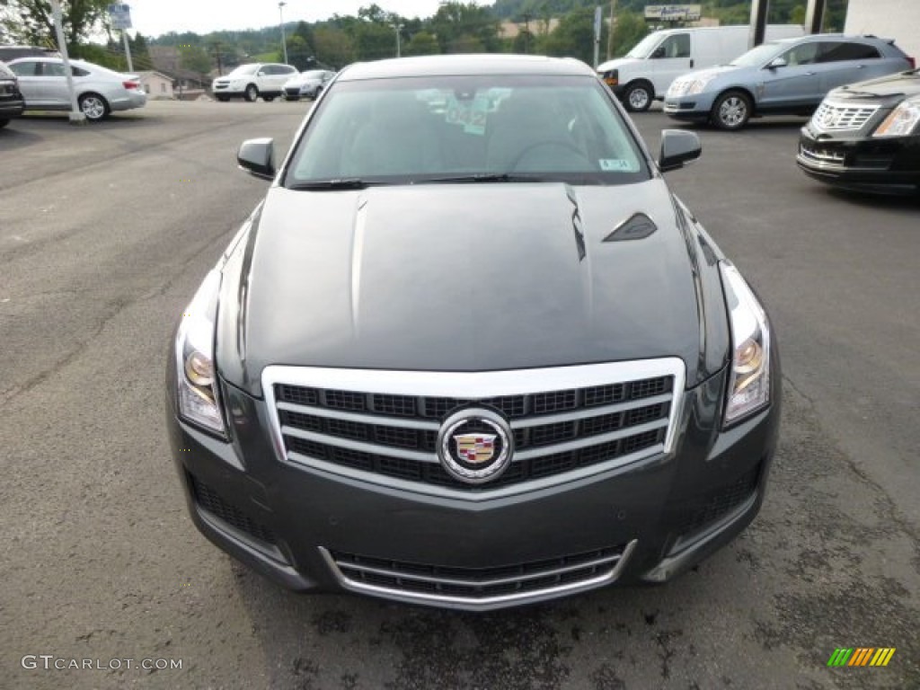 2014 ATS 2.0L Turbo AWD - Phantom Gray Metallic / Light Platinum/Jet Black photo #2