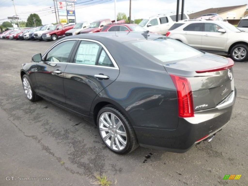 2014 ATS 2.0L Turbo AWD - Phantom Gray Metallic / Light Platinum/Jet Black photo #5