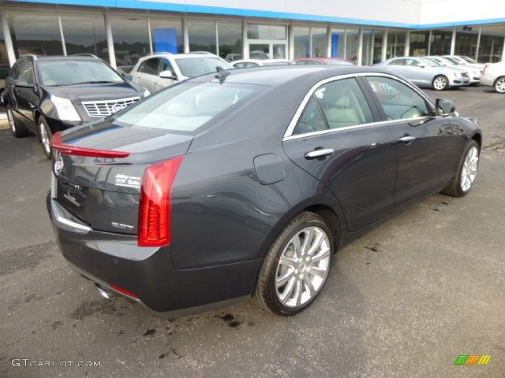 2014 ATS 2.0L Turbo AWD - Phantom Gray Metallic / Light Platinum/Jet Black photo #7