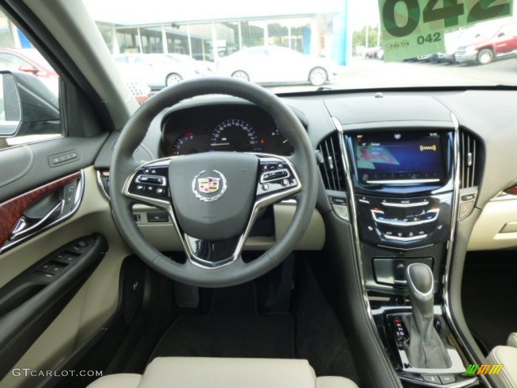 2014 ATS 2.0L Turbo AWD - Phantom Gray Metallic / Light Platinum/Jet Black photo #14