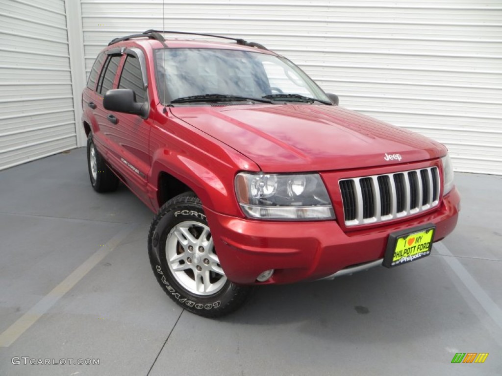 2004 Grand Cherokee Special Edition - Inferno Red Pearl / Dark Slate Gray photo #1