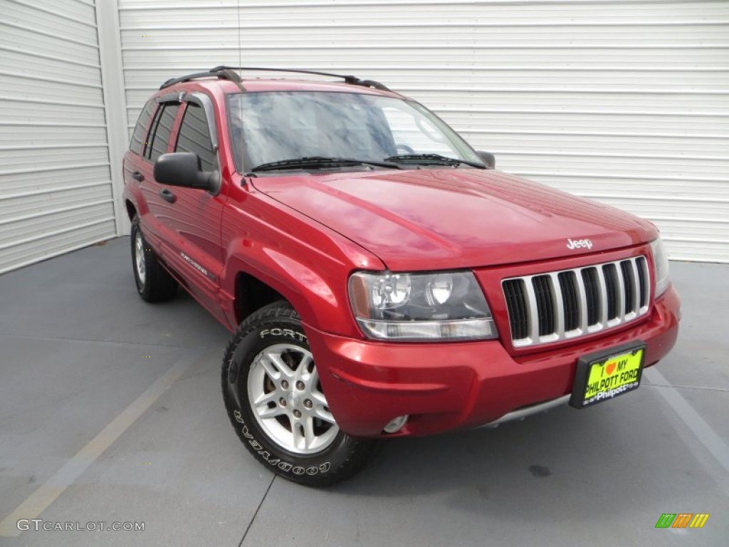 2004 Grand Cherokee Special Edition - Inferno Red Pearl / Dark Slate Gray photo #2