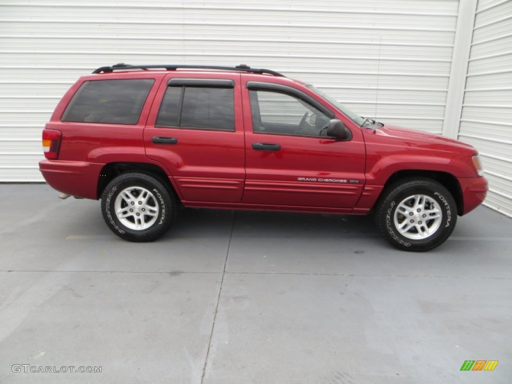 Inferno Red Pearl 2004 Jeep Grand Cherokee Special Edition Exterior Photo #84601145