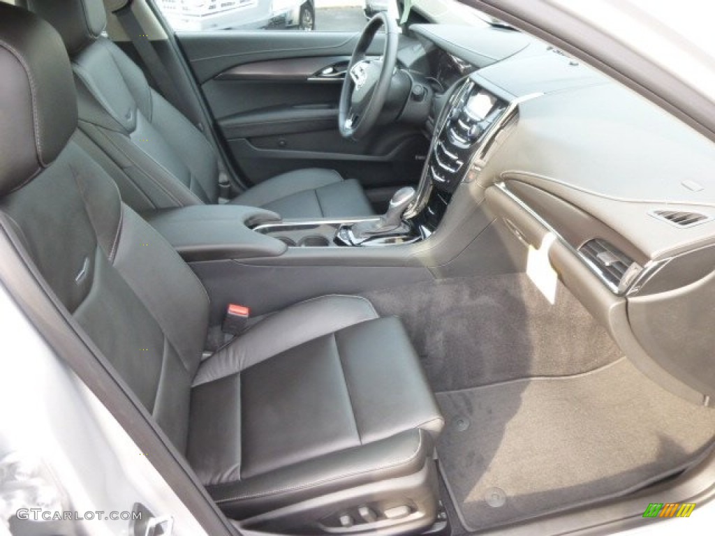 Jet Black/Jet Black Interior 2014 Cadillac ATS 2.0L Turbo AWD Photo #84601207