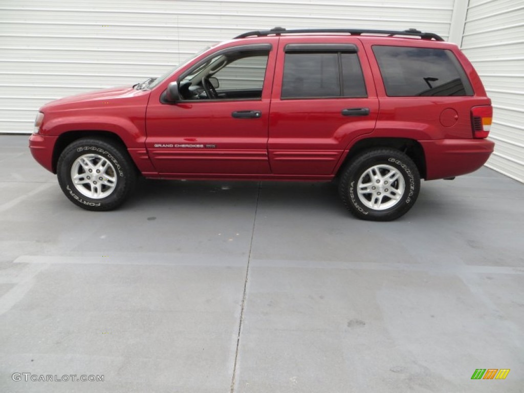 2004 Grand Cherokee Special Edition - Inferno Red Pearl / Dark Slate Gray photo #6